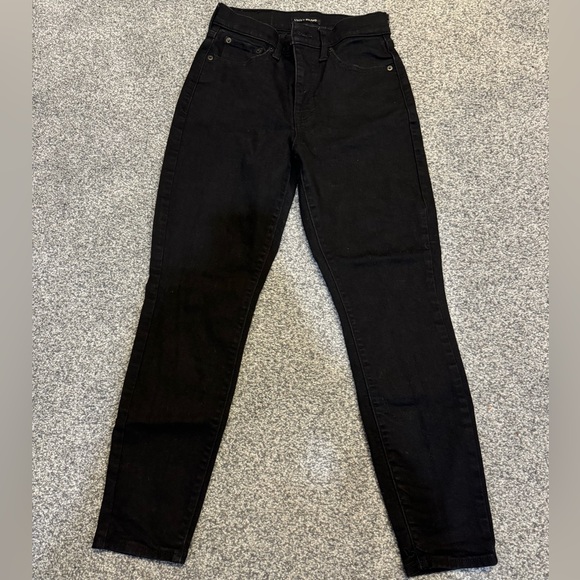 Lucky High Rise Skinny Jeans - 6/28 Ankle - Brigitte - Black - Picture 1 of 3